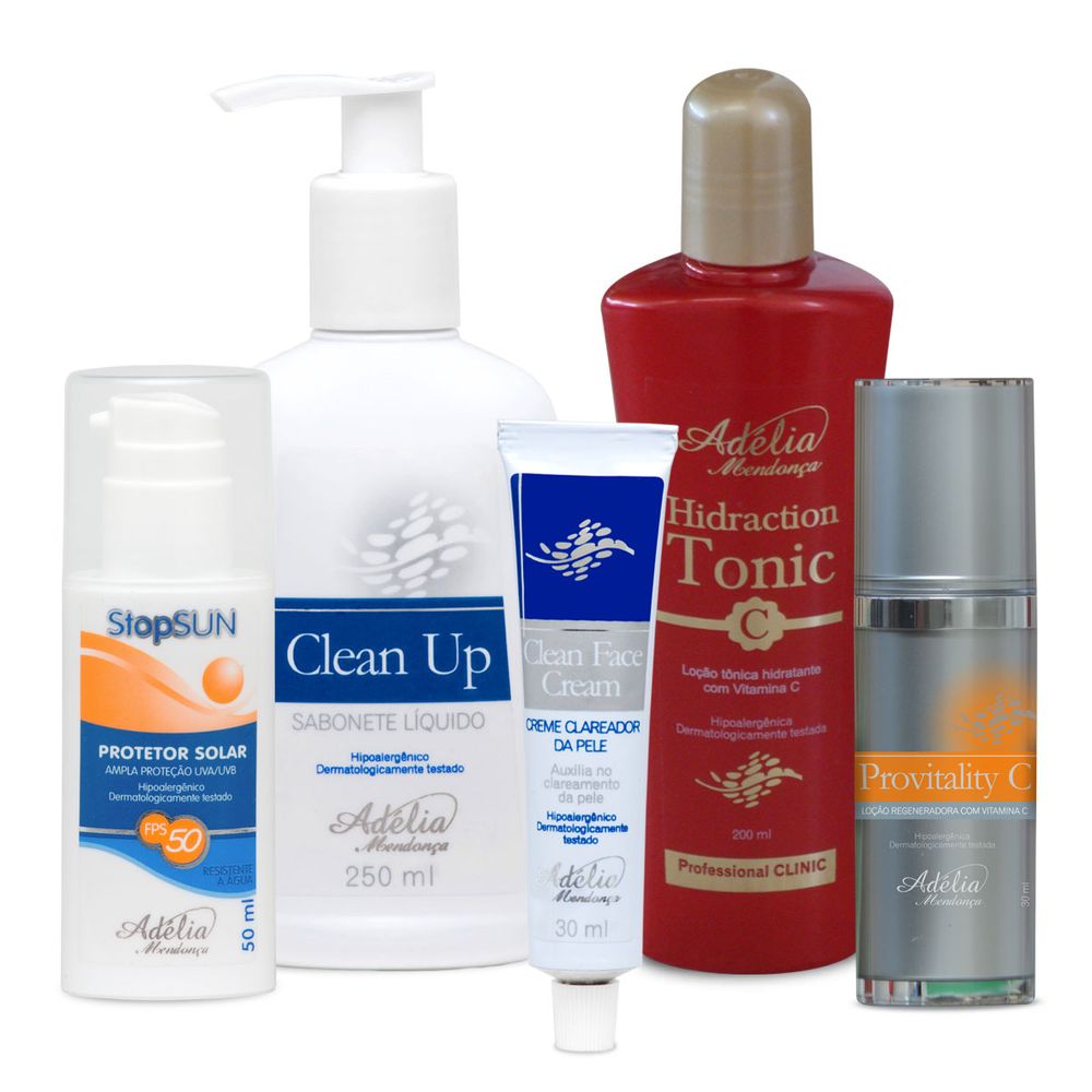 kit para limpeza de pele gestante 